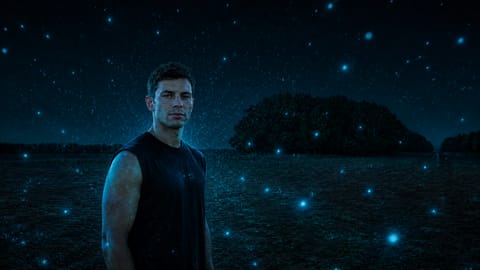 Bioluminescent Particle Cloud