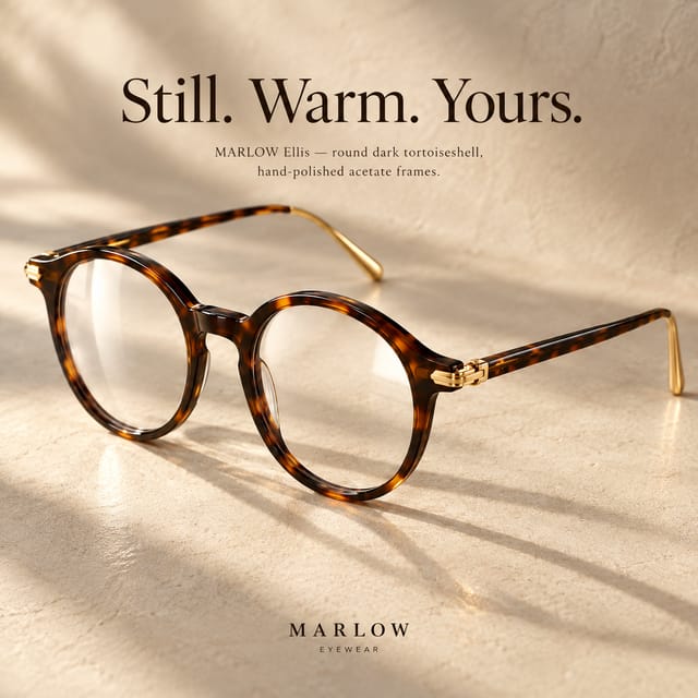 Ad B, made by the Eyewear Campaign Studio template