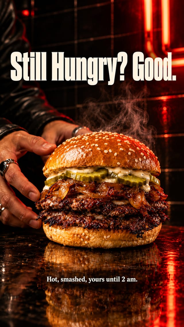 Story · Occasion, made by the Food & Drink Ad Studio template