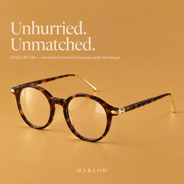 Ad D, made by the Eyewear Campaign Studio template