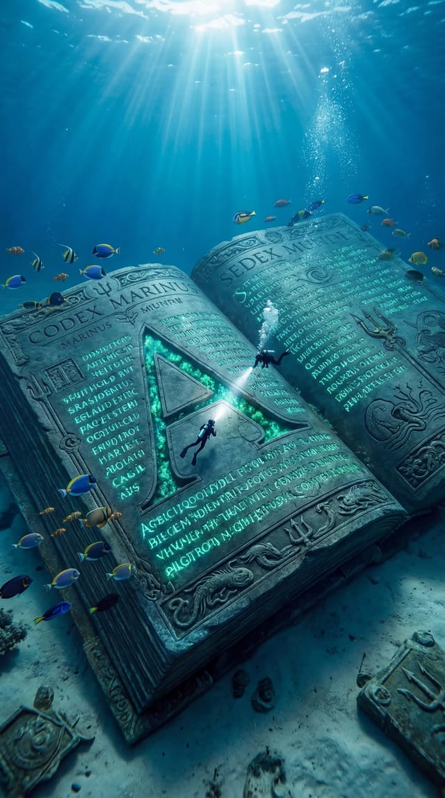 Scene 5, made by the Underwater Giants: A Cinematic AI Instagram Reel template