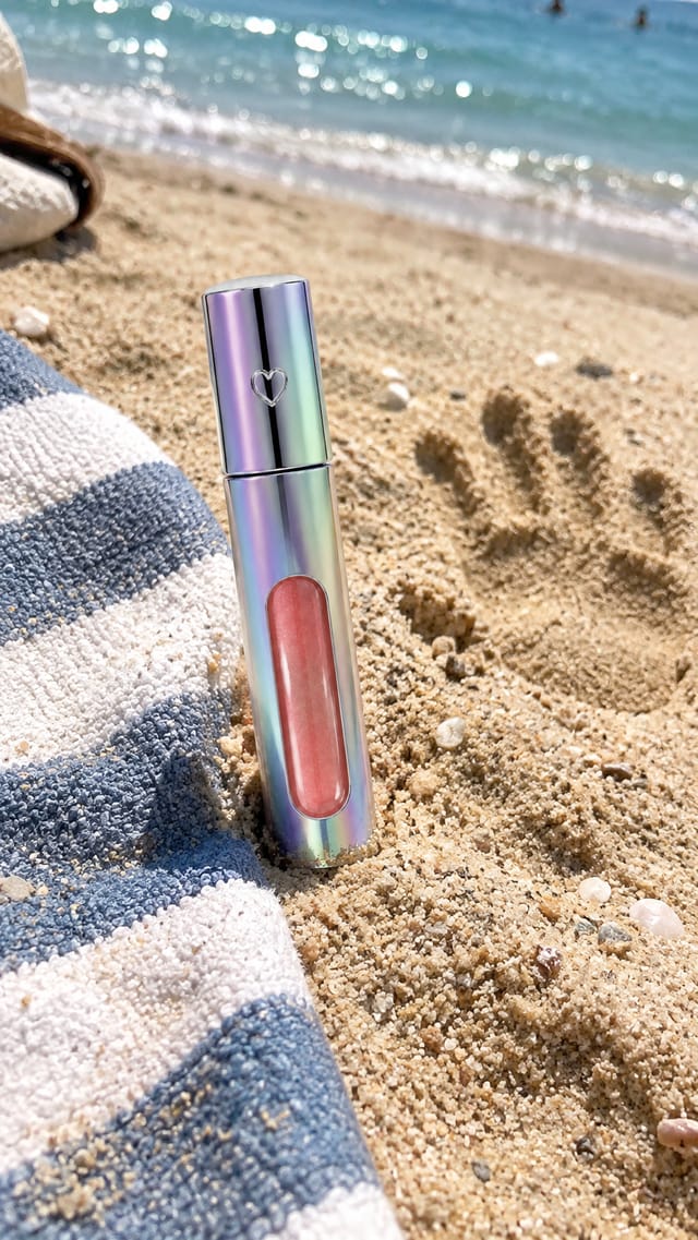 Alone · Beach, made by the Cosmetics UGC Studio template