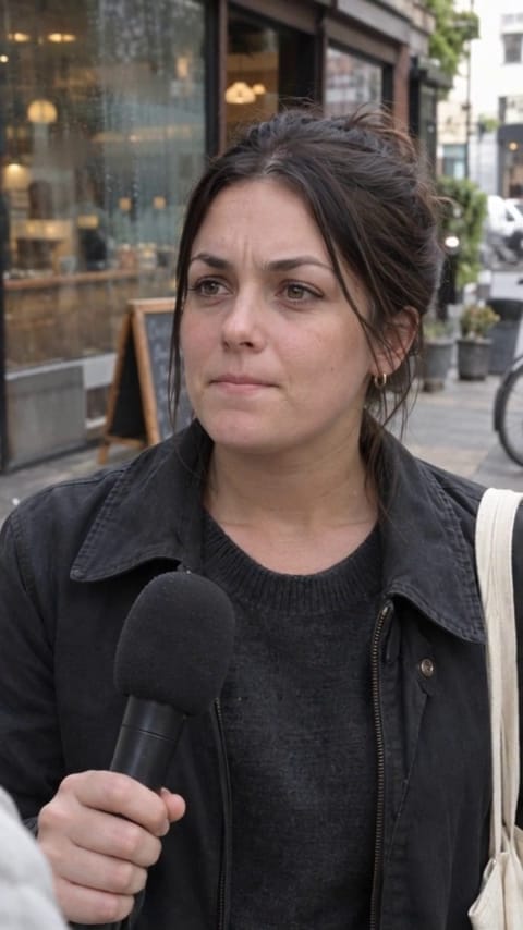 Handover Frame 1, made by the Street Interviews template