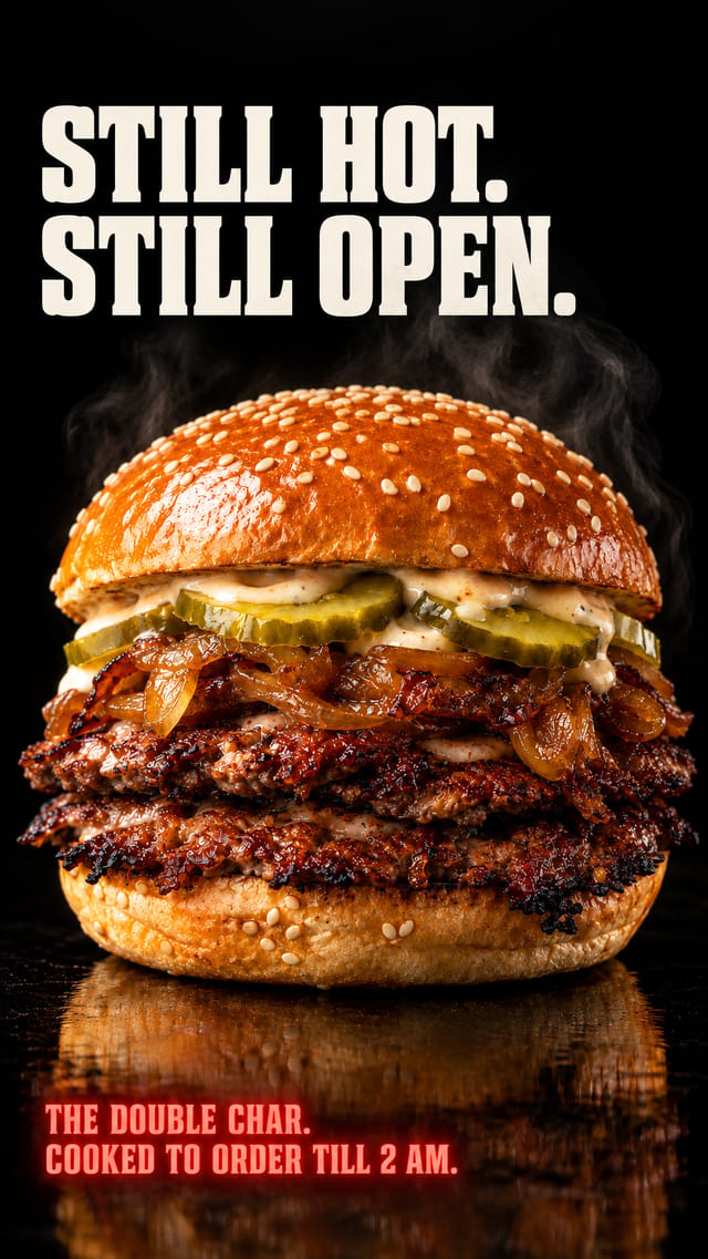 Story · Appetite, made by the Food & Drink Ad Studio template